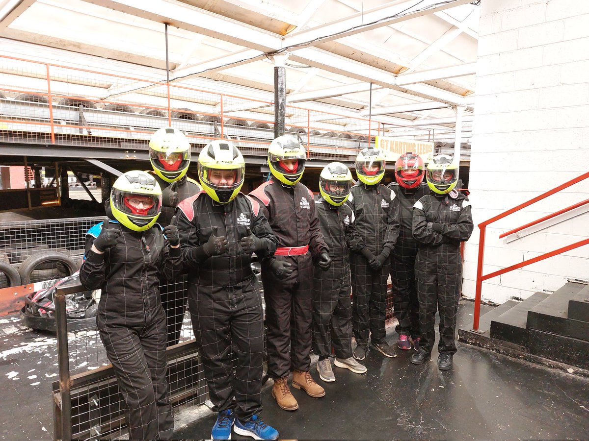 leedsIVscheme's tweet photo. What a fantastic day! Lots of friendly competition. Who do you think was faster our young people or IV's ? #Karting #rightfriend #independentvisitor https://t.co/VshkWHt43F