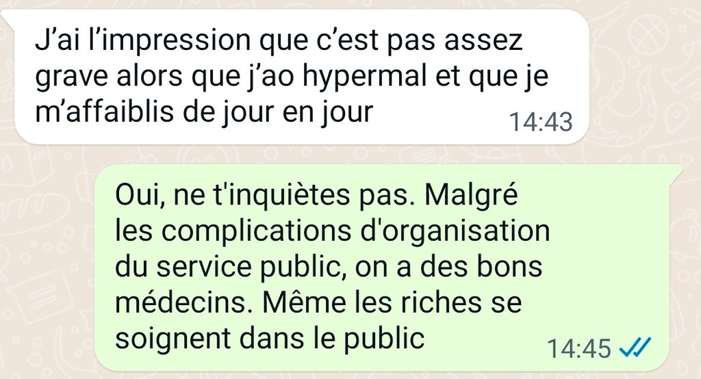 Un ami à l'hôpital et ma réponse #CitizenAdvocacy.