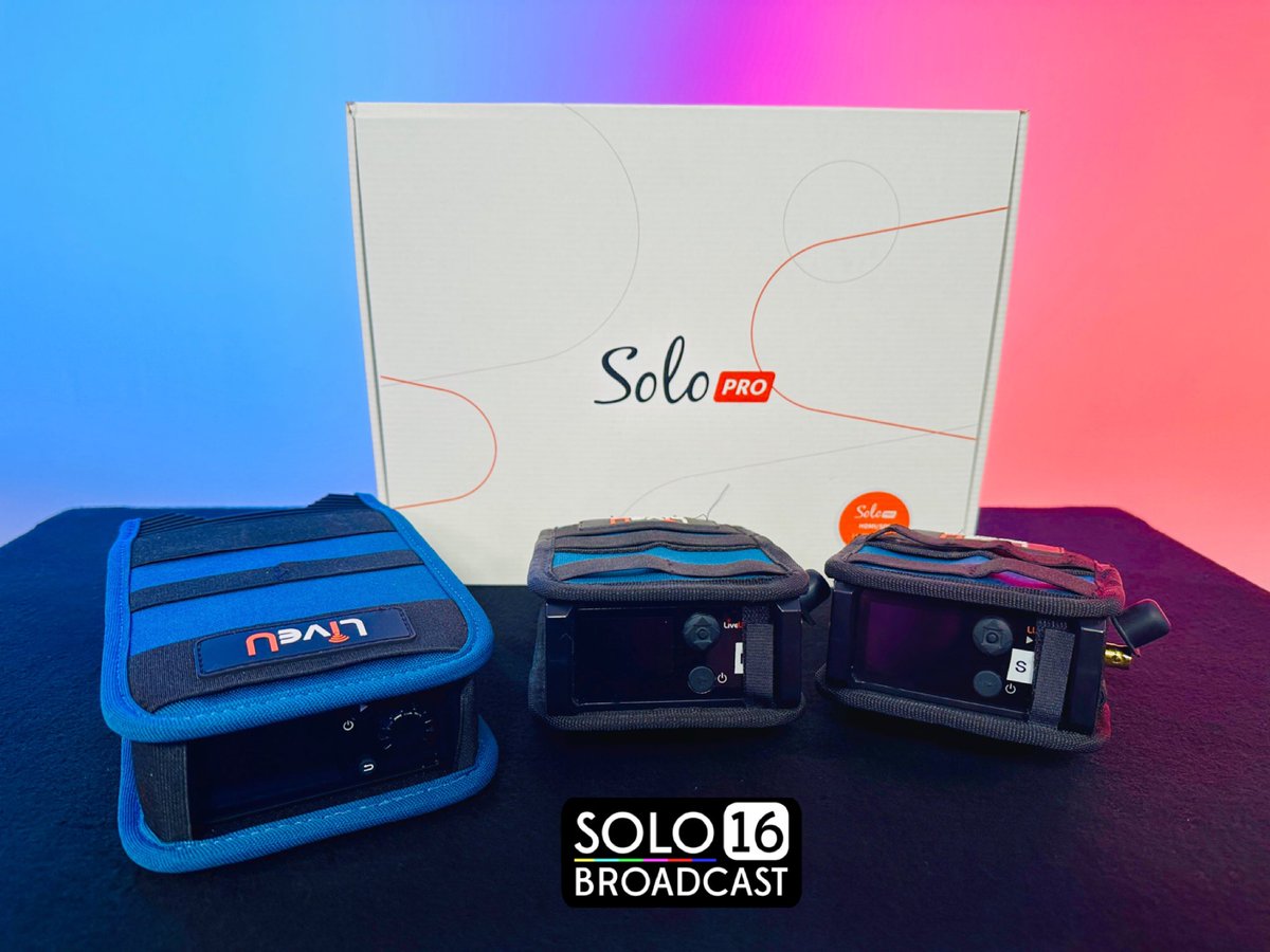 solo16uk's tweet image. We cover so much in our new @LiveU Solo PRO video. Out soon. #LiveUsolopro #liveu #videoencoder #broadcast #livestreaming #livestream