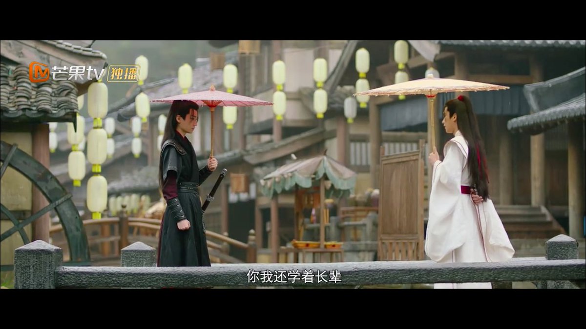 Mrs_N0B0D1's tweet image. Rain scene = broke up scene 

#AdventureOfYoungDetective 
#江湖少年诀
#SimonChen #ChenJunyu #LiPeiyang