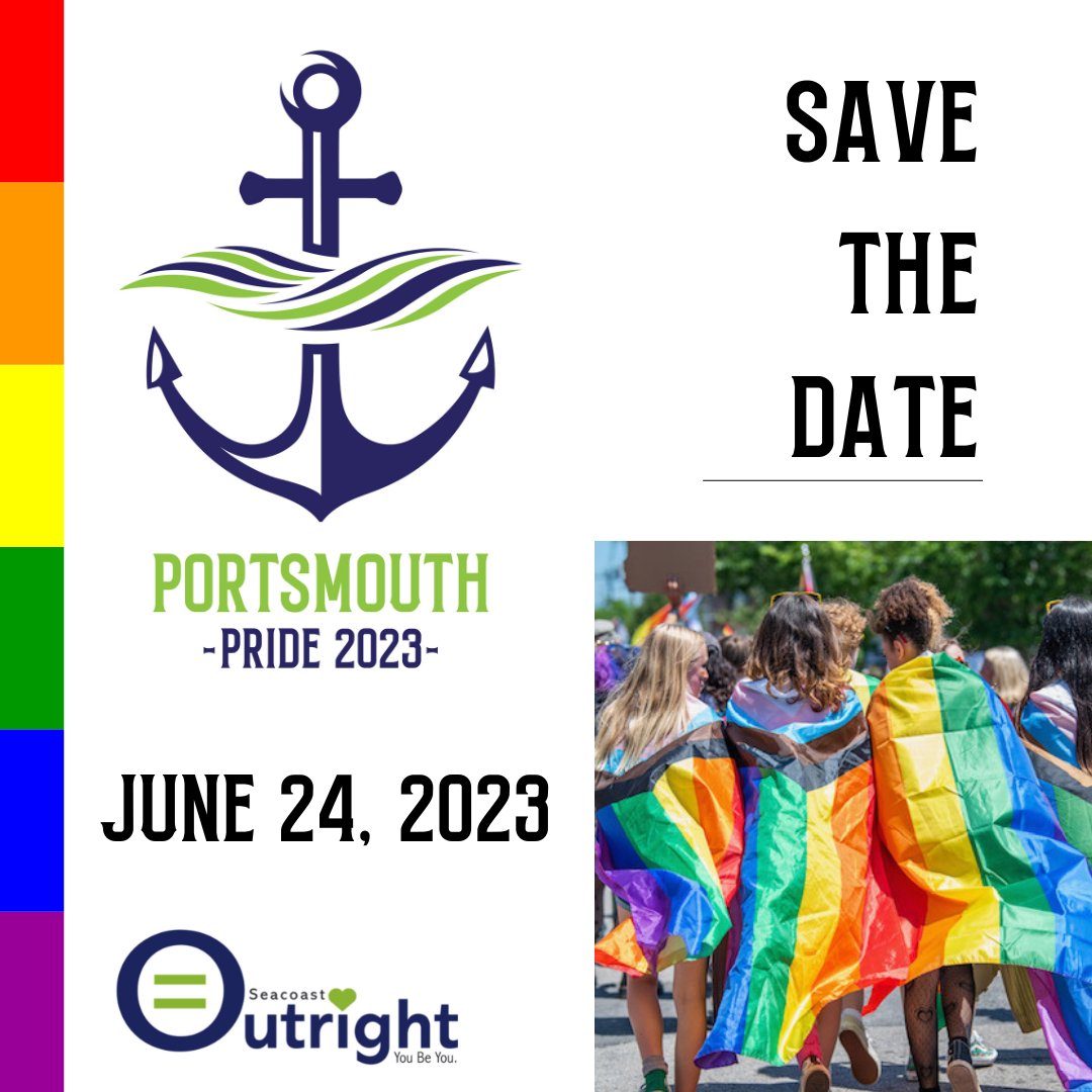 SAVE THE DATE: Portsmouth PRIDE
June 24, 2023
Stay tuned for more information.