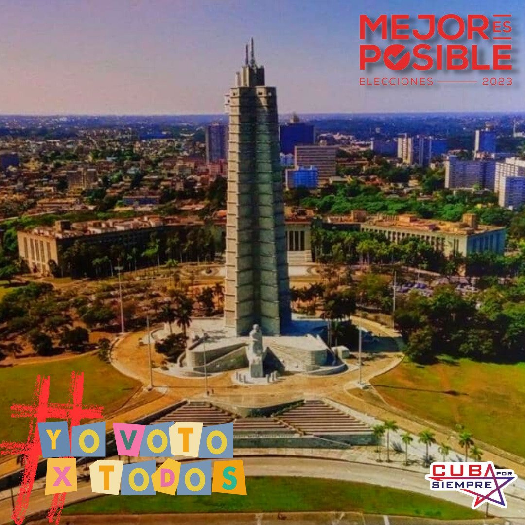📢 El #26DeMarzo #YoVotoXTodos pq nuestros candidatos a diputados representan a nuestro pueblo, desde  todos los sectores de la sociedad. 
👉 Es un Si por la Revolución. #JuntarYVencer