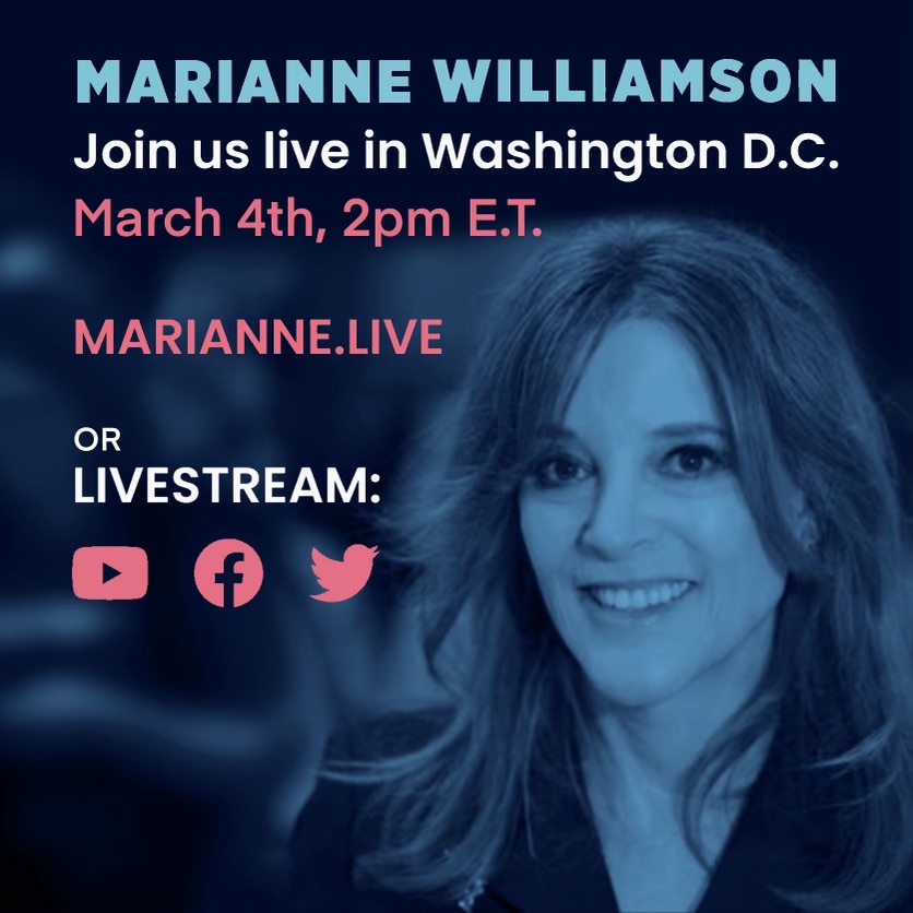 Marianne Williamson tweet media