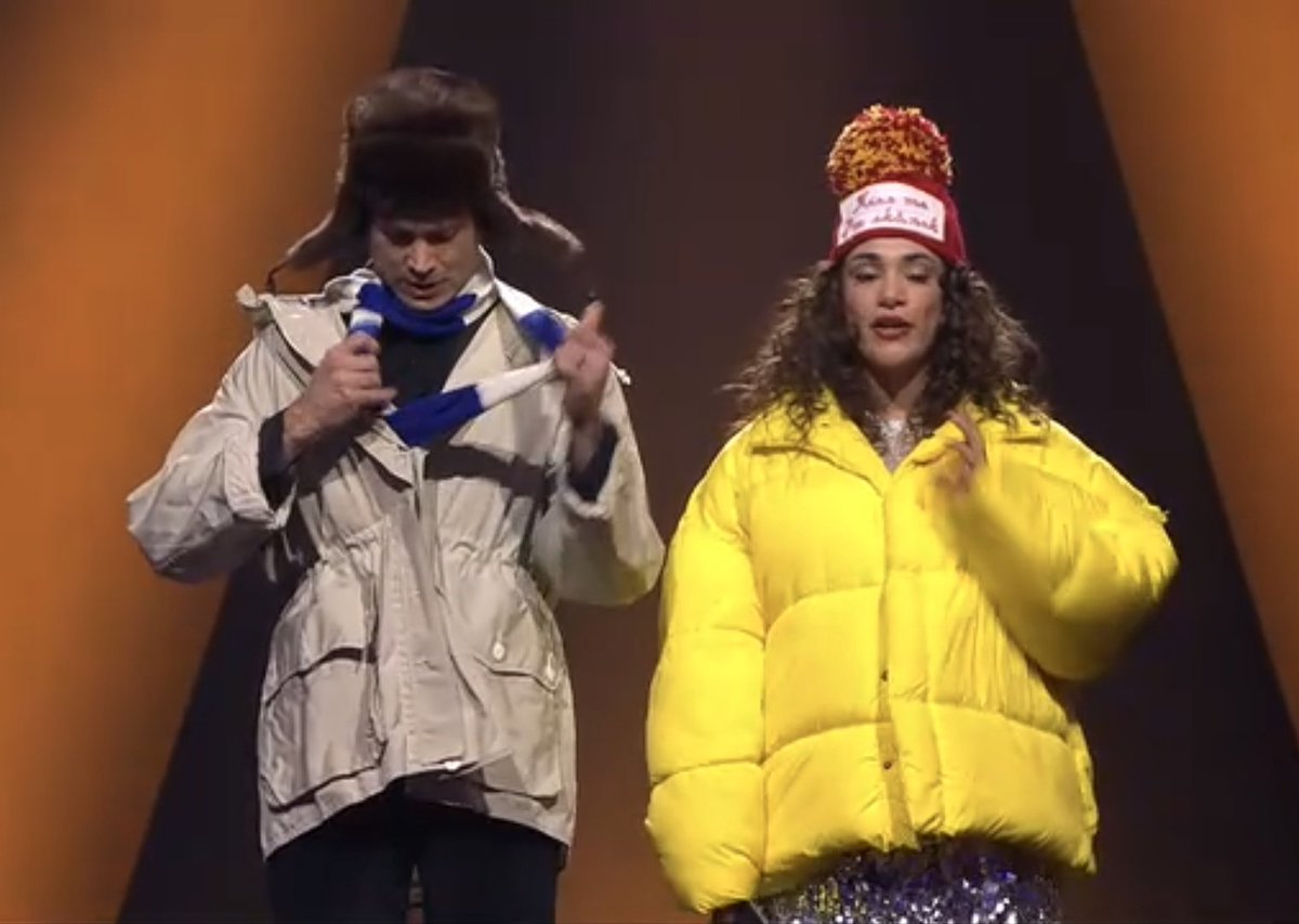 mlip3n's tweet photo. omg ebba och ulf leder mello i årets semifinal!! #mello #melfest #melodifestivalen #ebbabusch #ulfkristersson https://t.co/z2i8XQ0Yi6