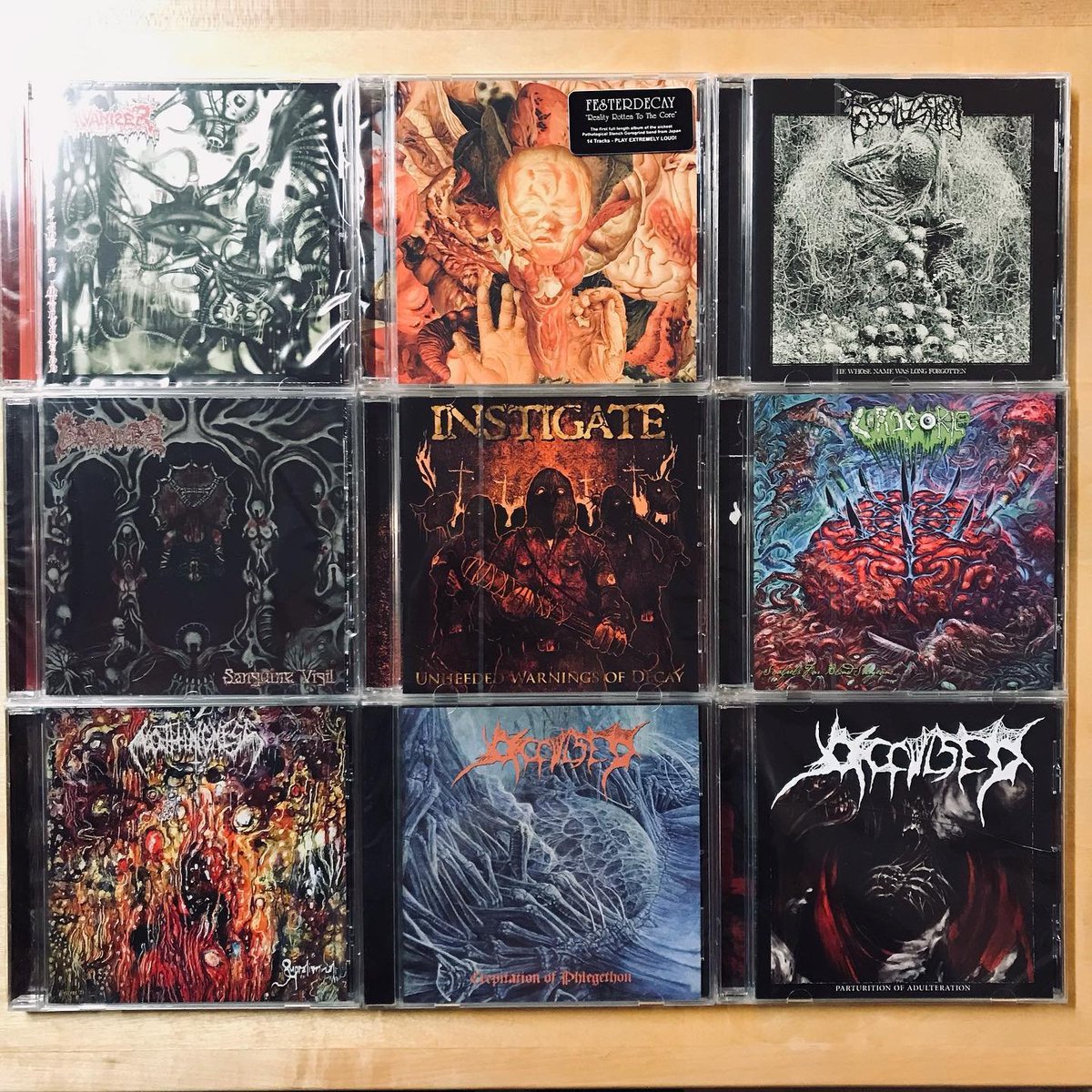 MeteorGem's tweet photo. 💿💿💿 ATTN: CD COLLECTORS💿💿💿
TONS of new CD's were added this week from some great labels. WE are continuing building up our CD stock!
https://t.co/ASzsYgkinI
#maggotstomp #closedcasketactivities #vendettarecords #afsky #tribalgaze #everlastingspew #fleshwater #ultha https://t.co/O2yWADEH1Z