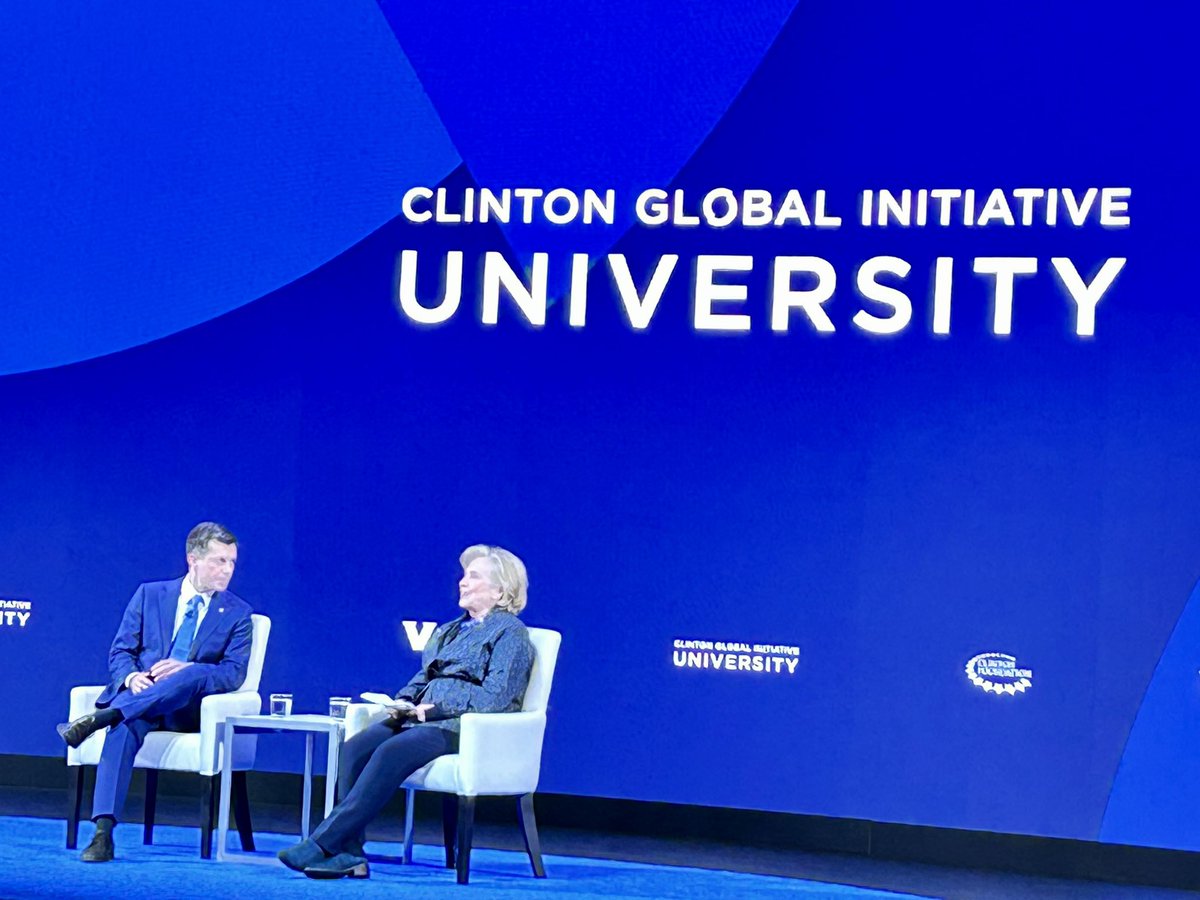 Mason changemakers at Clinton Global Initiatives University!