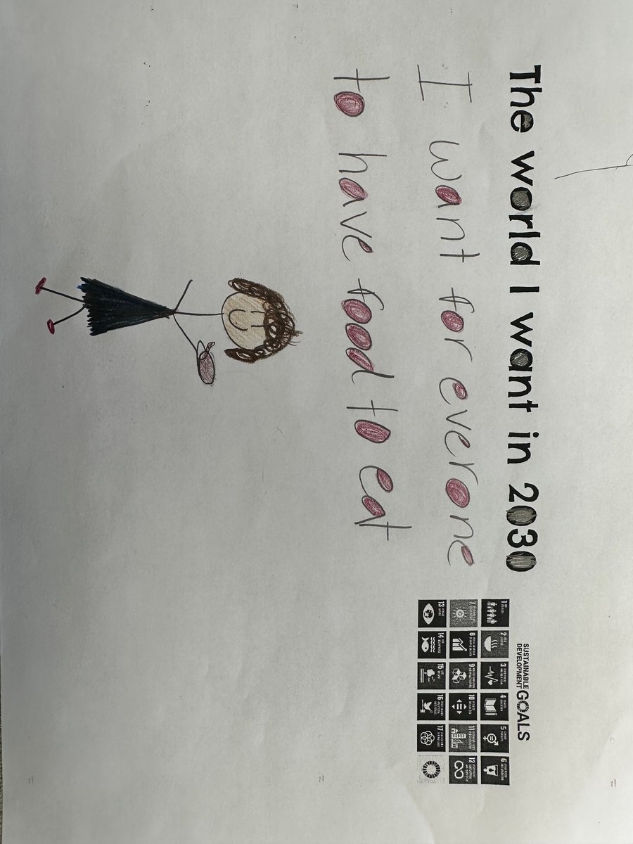 Students learning about the UN sustainable development goals and envisioning the world they want in 2030. #FulbrightTeach