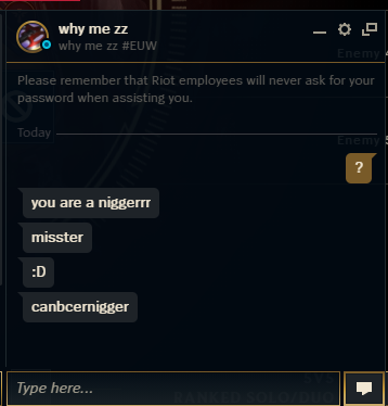 IJearcy's tweet photo. @RiotSupportDACH fühle mich angegriffen https://t.co/yMBYIyvL6F