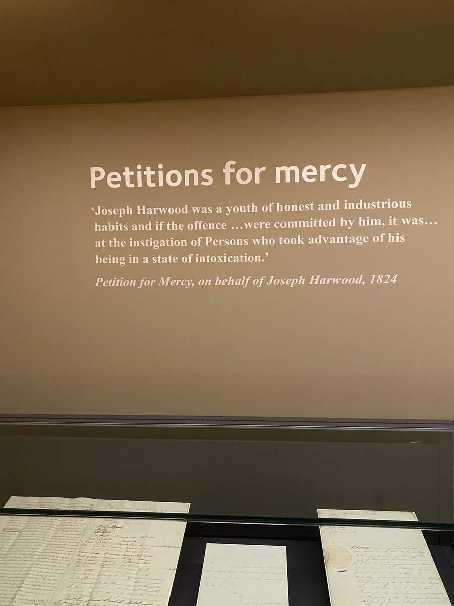 Had a fantastic time at the Executions exhibit at @MuseumofLondon today. So in-depth and moving. And loved all the discussion on the #PowerofPetitioning!