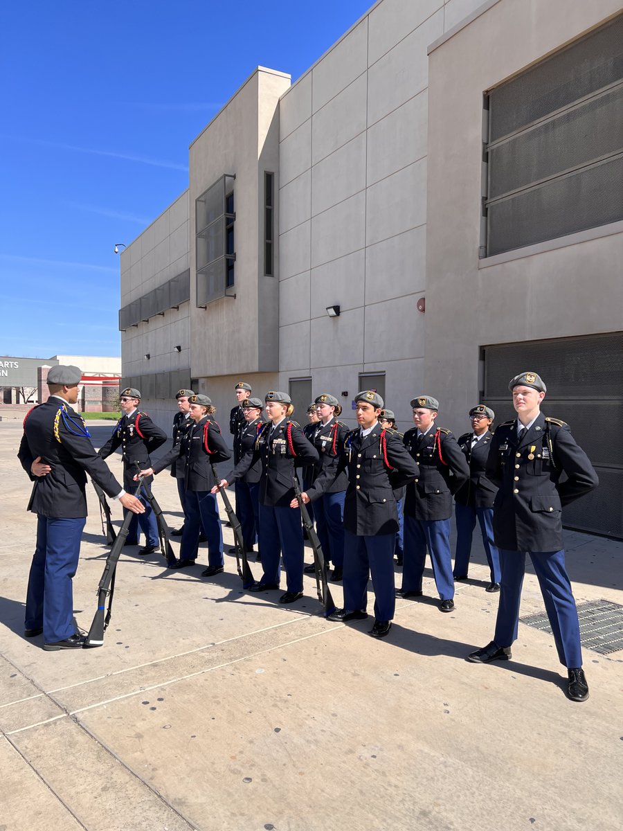 The Academies at South Mountain is proud to host the Gallegos JROTC Drill Meet today. We are proud of all 14 schools who competed!