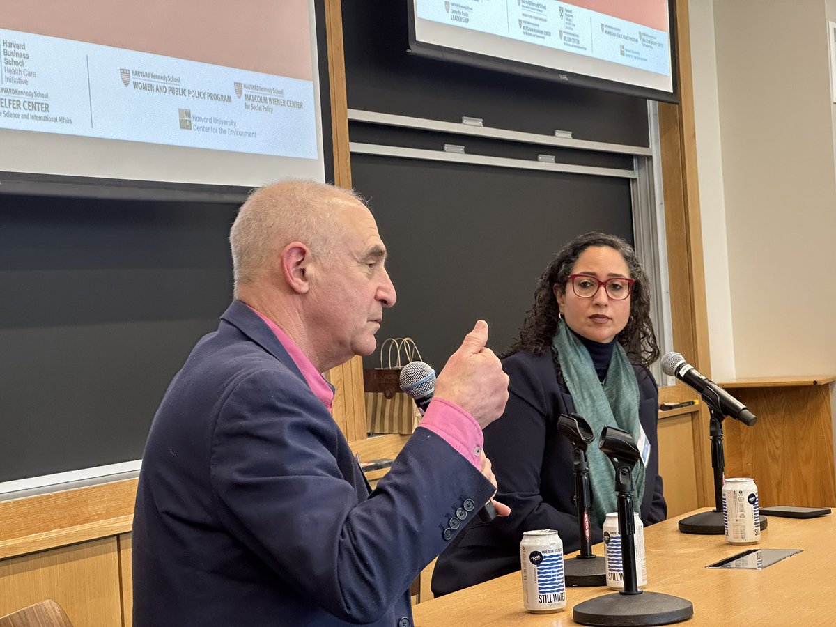 Fireside chat Live @Kennedy_School : Building Entrepreneurship Ecosystems that foster Social Impact with @danisen and @Dinasherif #SECON2023