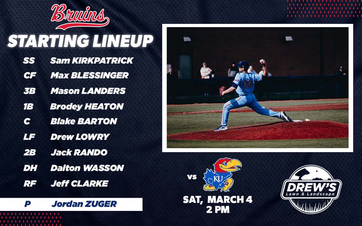 Our Starting Lineup

📻 bit.ly/3JcY8Rr
📊 bit.ly/3JdRJW4
🎟️ FREE

#ItsBruinTime