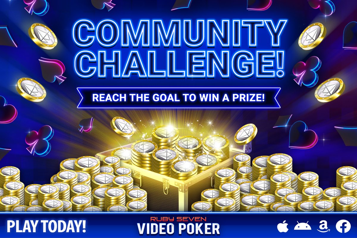 Ruby7VideoPoker's tweet photo. 🥳 Let's work together to reach the goal! 🥳 #SocialSaturday
If we get 15 comments on this post,
everyone gets 50,000 free credits on Monday! ✨

Try it here: https://t.co/gKGvYuDKa7 https://t.co/1liOn4rUNt