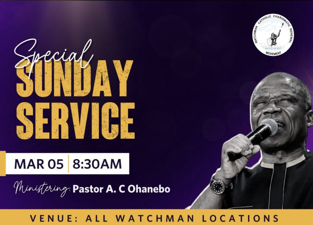 ThelightBlessed's tweet photo. @SpiricocoNg Watchman Catholic Charismatic Renewal Movement is the name of my church. And it’s located in all states in Nigeria. I don’t have the official call line to reach anyone but you can follow tomorrow’s service on Facebook - WCCRM voice of the last days ministry https://t.co/LLJfys15iR