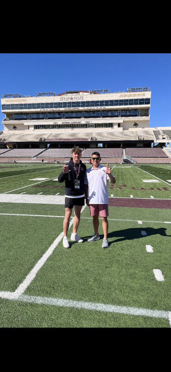 Dylan Rhodes (@dylan_rhodes10) on Twitter photo 100% COMMITTED!!! <a href="/TXSTATEFOOTBALL/">Texas State Football</a> <a href="/GJKinne/">GJ Kinne</a> <a href="/CoachStutzmann/">Craig K. Stutzmann</a> <a href="/CoachWillBryant/">Will Bryant</a> @Coach_Shavers <a href="/harper_coach/">Rowdy Harper</a> <a href="/TheCoachKawesa/">Elias Kawesa</a> <a href="/coachzwill/">Zach Williams</a> <a href="/coachjordan03/">Corey Jordan</a> #EatEmUp #takebacktexas 100% COMMITTED!!! <a href="/TXSTATEFOOTBALL/">Texas State Football</a> <a href="/GJKinne/">GJ Kinne</a> <a href="/CoachStutzmann/">Craig K. Stutzmann</a> <a href="/CoachWillBryant/">Will Bryant</a> @Coach_Shavers <a href="/harper_coach/">Rowdy Harper</a> <a href="/TheCoachKawesa/">Elias Kawesa</a> <a href="/coachzwill/">Zach Williams</a> <a href="/coachjordan03/">Corey Jordan</a> #EatEmUp #takebacktexas