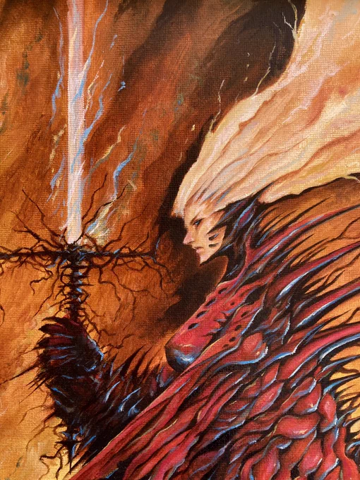 Finally putting an end on this one… it's always a strange feeling to finish a piece, both a relief and a tragedy haha 