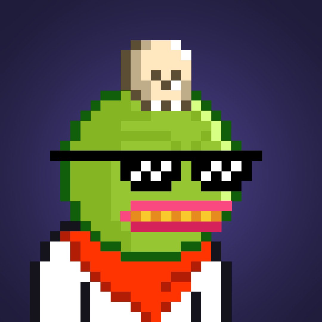 elodrawz's tweet photo. Dont fade @coolpepesnft 
Very affordable and coolest pepes 🐸available now!

Grab some to get eligible for 1/1s airdrop.
Just 1500 nfts. FP: 0.002
and only 1% listed!

https://t.co/ywiOHc5iSu
#coolpepesnft #Giveaways #NFTcollections #NFTCommmunity #NFT https://t.co/RWfG6442YO