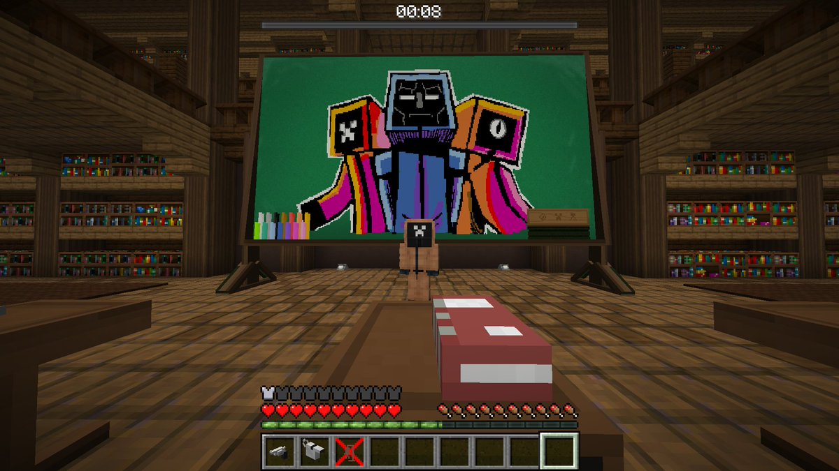 Naaaaaambre, a 8 segundos de acabar, rompí mi record #SquidCraft2 #squidcraftgames2