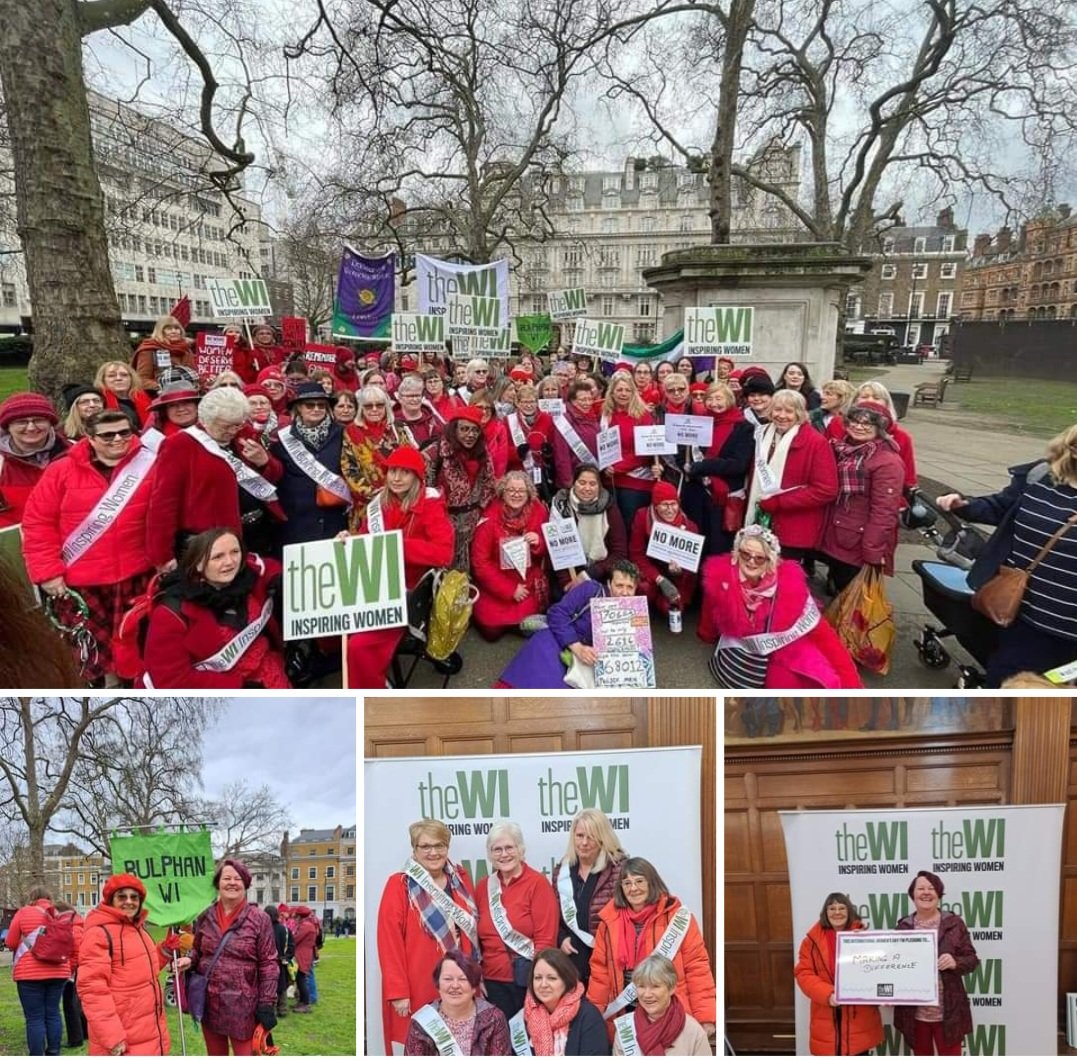 BulphanWI's tweet photo. Members joined others from around the country at today's Million Women Rise march in London #nomoreviolence @WIEssex @WILifemagazine @WomensInstitute https://t.co/88xCmDwwvq