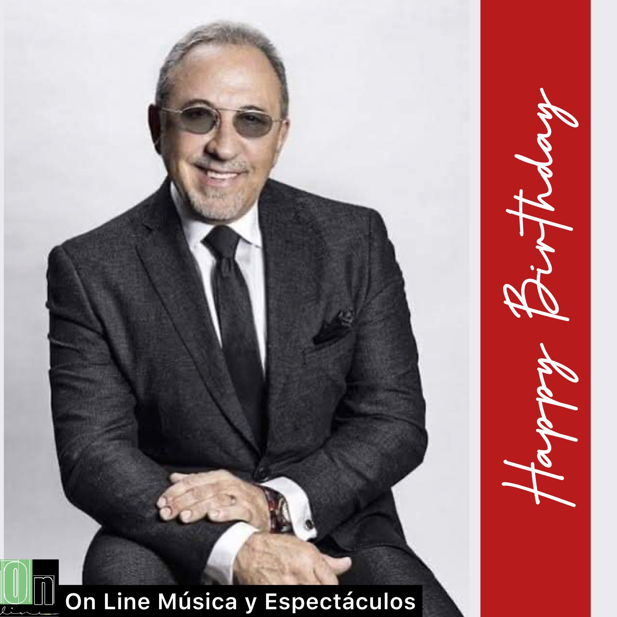 Happy Birthday Emilio Estefan    