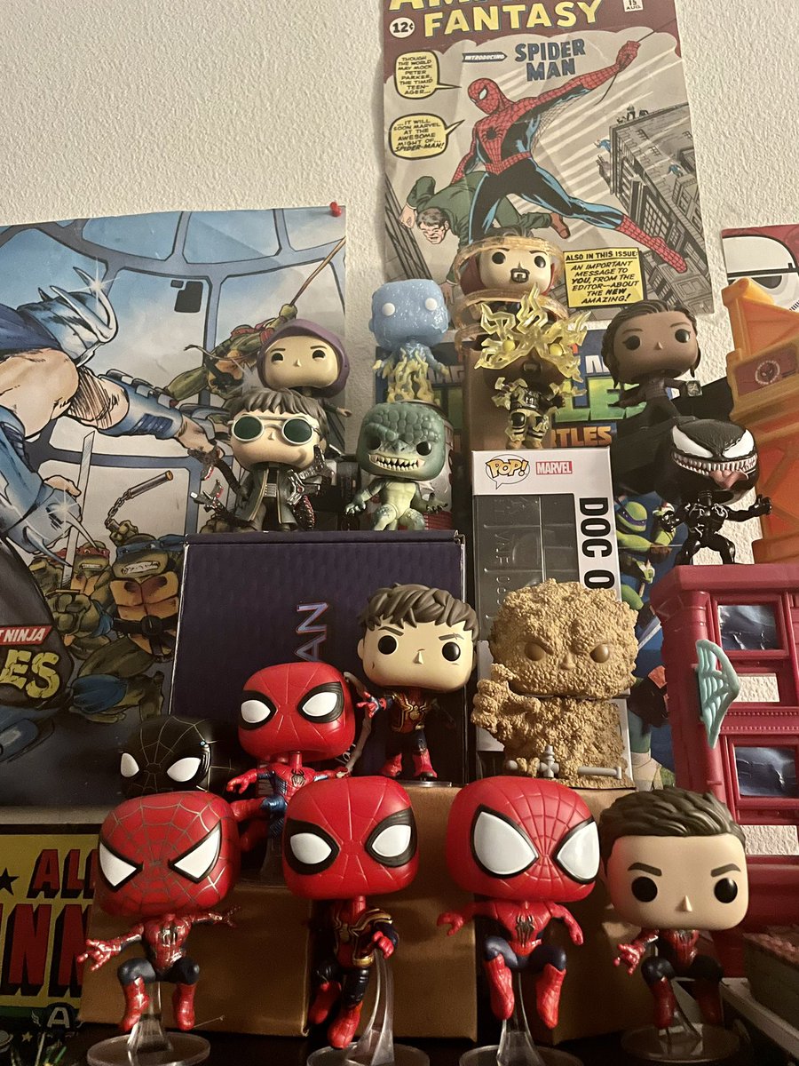 #SpiderManNoWayHome #funko #MCU #amazingspiderman #friendlyneighborhoodspiderman #marvel #stanlee #Collectibles