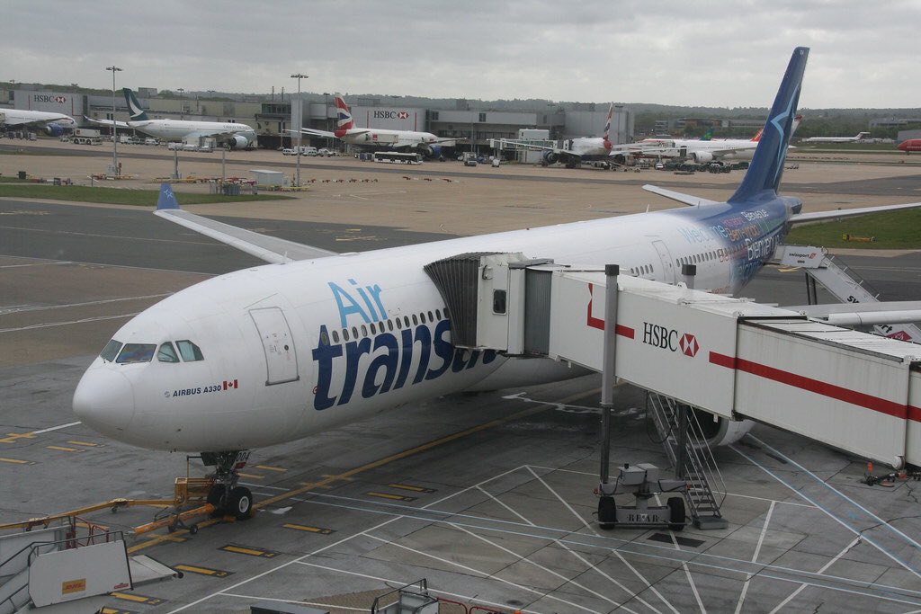 Planes…..and classics on Twitter "An Air Transat A330300 seen here in