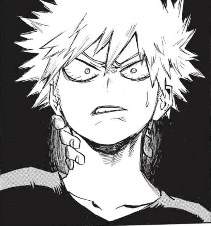 looking at sad katsuki panels to make myself feel worse and I've decided i won't do this alone, so here you go guys 