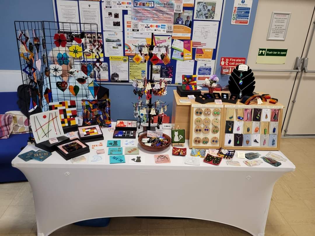 The Spring Craft Fair at our local community centre went well today. 

As you can see, there were some lovely craft items for sale. 

Keep an eye out for for the next craft sale later in the year 😊