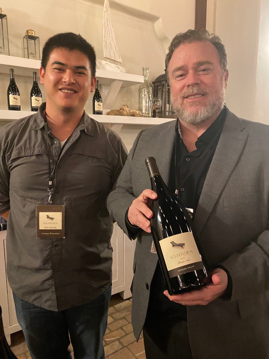 Sojourn Winemakers Randy Bennett and Rob Sanford  #wopn2023
