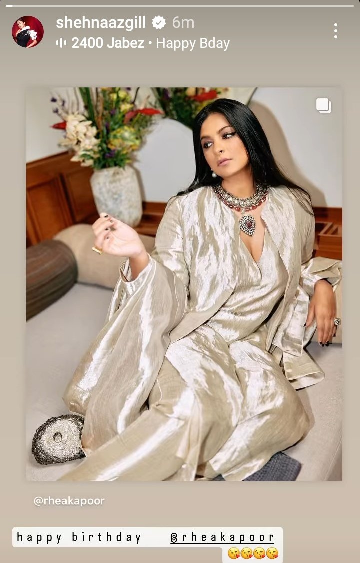 Shehnaaz Wished Rhea Kapoor a very Happy birthday  