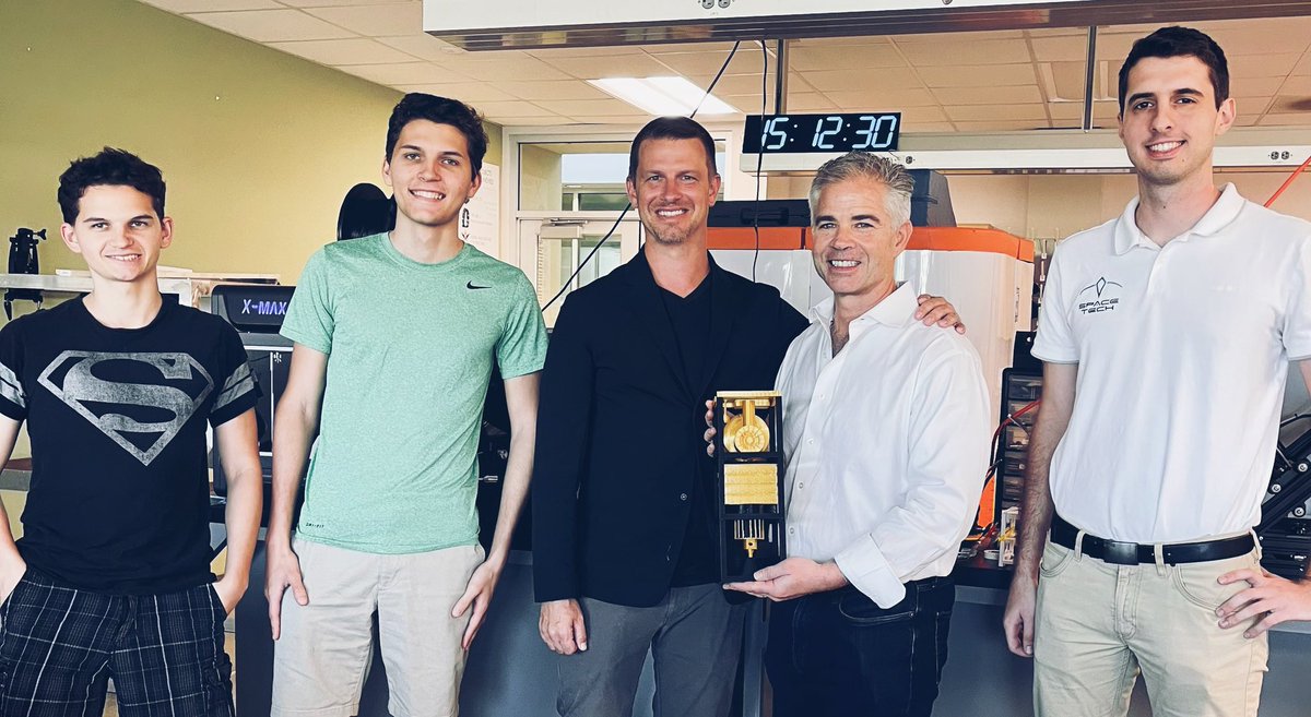 We were honored to have @EdisonAwards Director Frank Bonafili stop by our prototype lab last week.