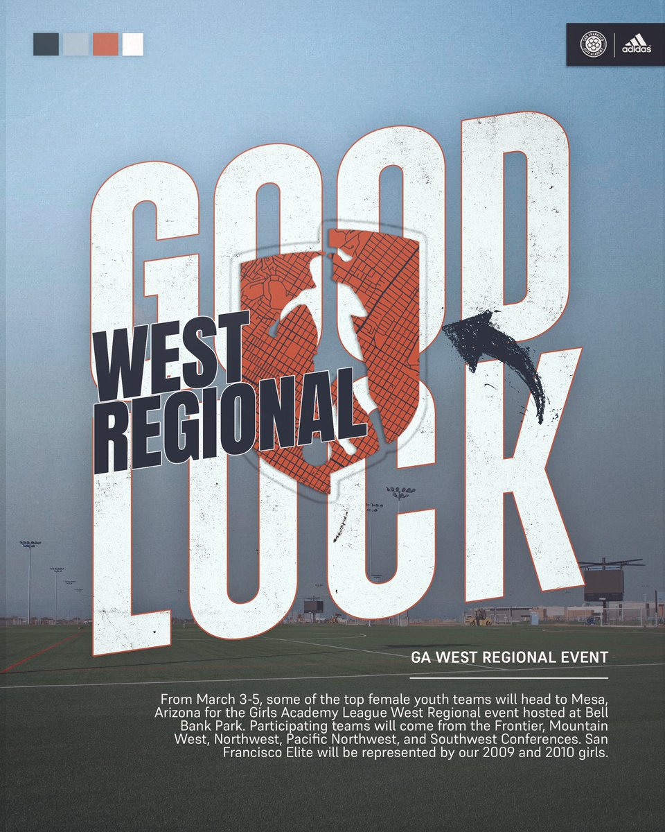We already knew the desert could get hot, but sheesh competition is heating up! Wishing the best of luck to our 2009 and 2010 girls squads as they take on some of the top regional competition at the Girls Academy West Regional event held in Mesa, AZ.

#ForTheBay | #SiempreComoUno