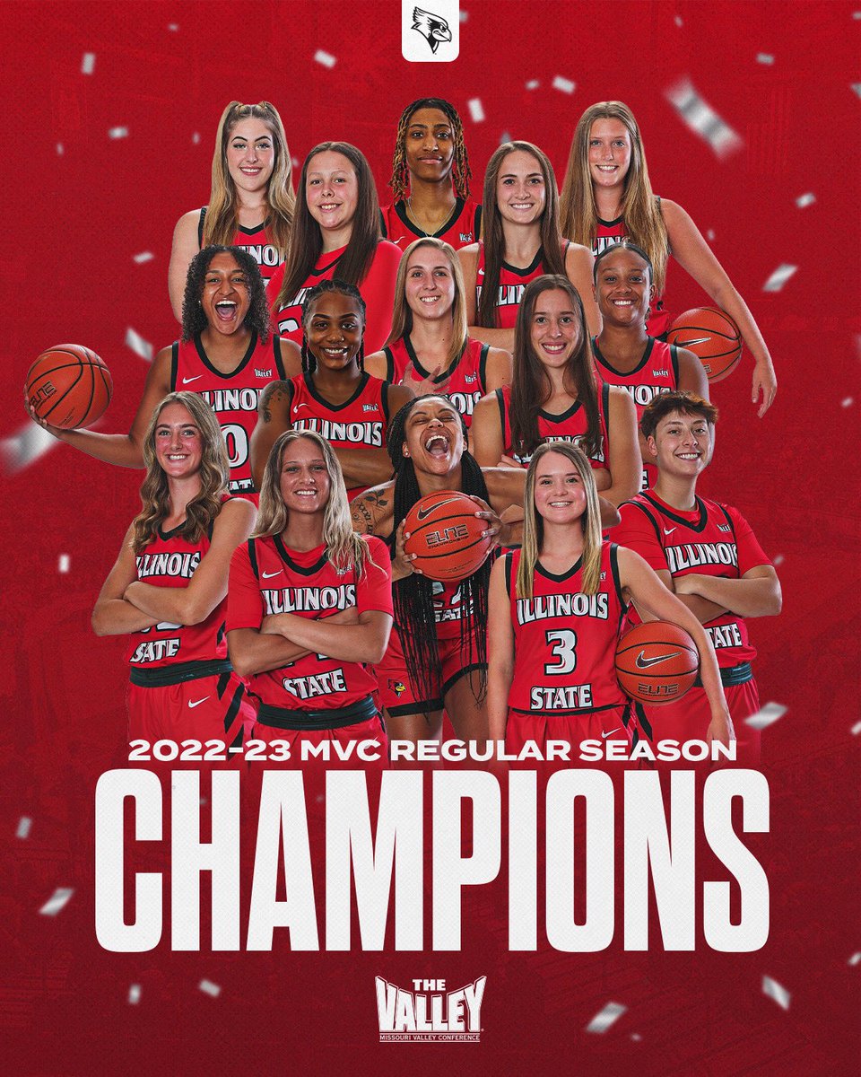 MVC CHAMPS🏆

For the first time since the 2009-10 season, the Redbirds are MVC REGULAR SEASON CHAMPIONS!