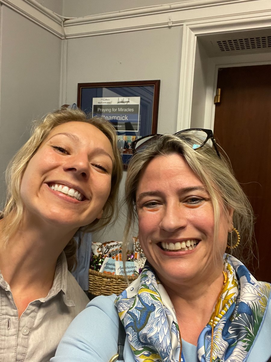 NeNeSue40's tweet photo. Thanks so much, Alexandra Erwin, Director of Operations for Congressman Garret Graves for the ASCE Fly-in! I so appreciate you!! Nedra Hains, &amp; Alex Erwin
@RepGarretGraves  @garretgraves 
@ASCEGovRel 
#ASCE2DC https://t.co/Nh6jDPThz9