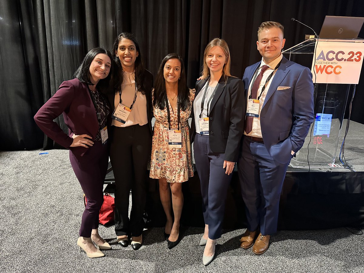 One of the most fun parts of #ACC23 is being with your colleagues and supporting each other! Great hearing one of my mentors @anjalivaidyaMD speak about Pulmonary Arterial Hypertension. #WIC @TempleIM @TempleCards