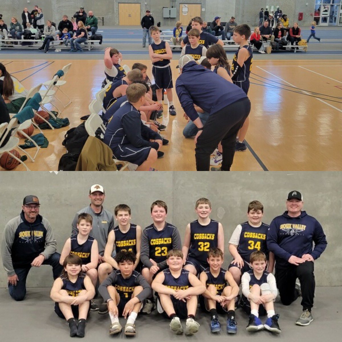 CoachVincent2's tweet image. Congrats to this crew of “Young Cossacks” 3-0!! Champions with a double overtime victory!