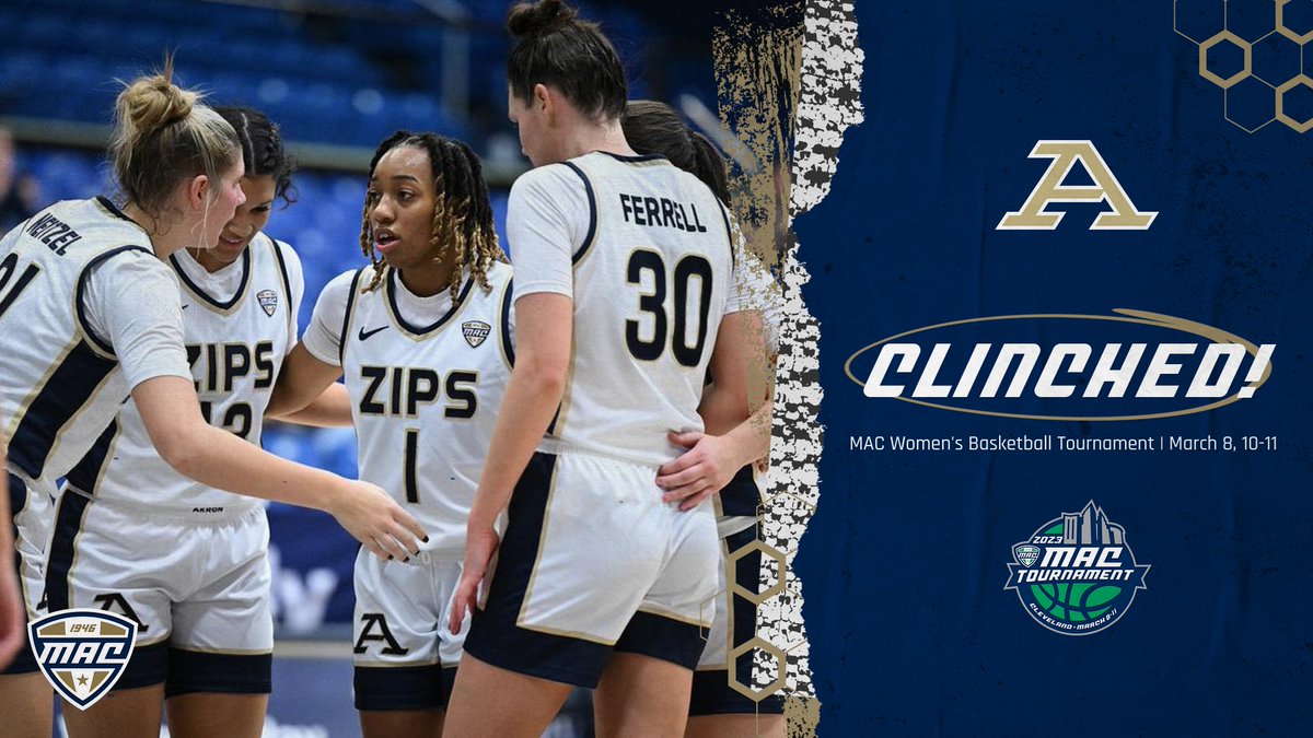 TO THE LAND!🦘

With today's win, the Akron Zips are officially headed to @RMFieldHouse‼️ 

#RESILIENT | #MACtion