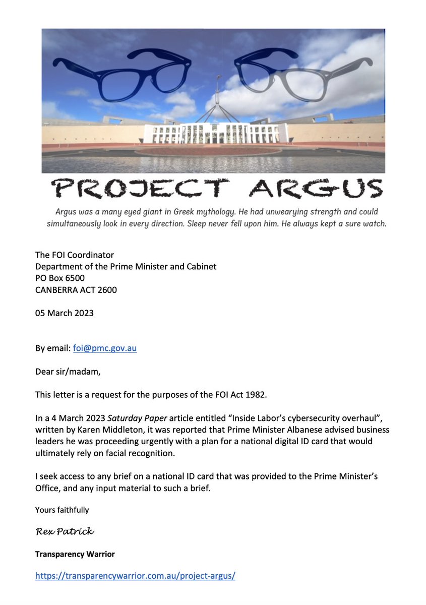 Aussie who is not a rhino on Twitter "RT MrRexPatrick The Govt is