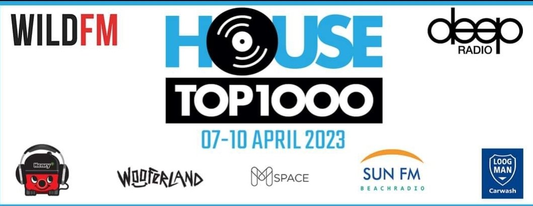 DPMMusic's tweet image. Over 5 weken is het weer zover!
Het paasweekend met de
#HouseTop1000 #ht1000 🙂

@WildHitradio @DeepRadio