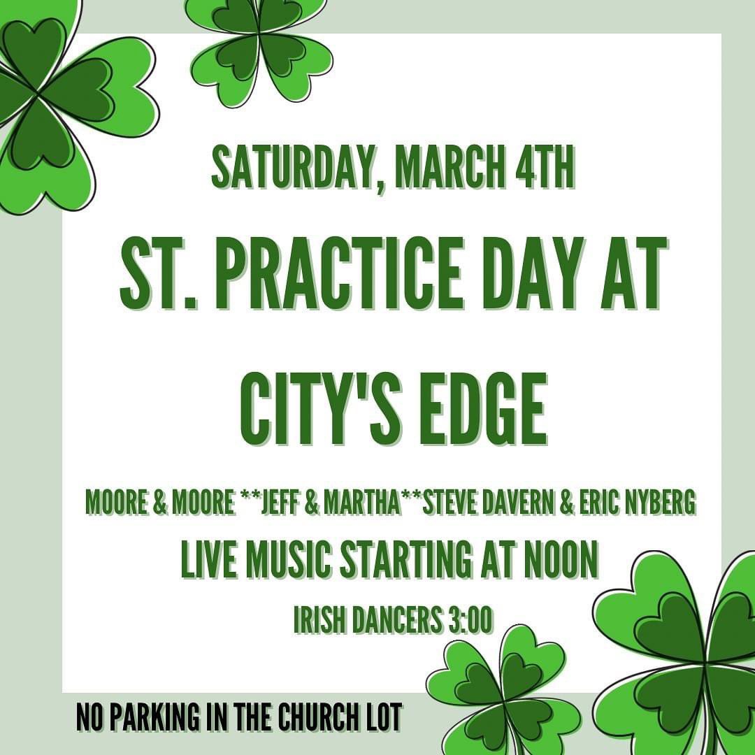 It’s not too late to join in the fun TODAY (3/4) at #Edgebrook’s City’s Edge ☘️ 🍻