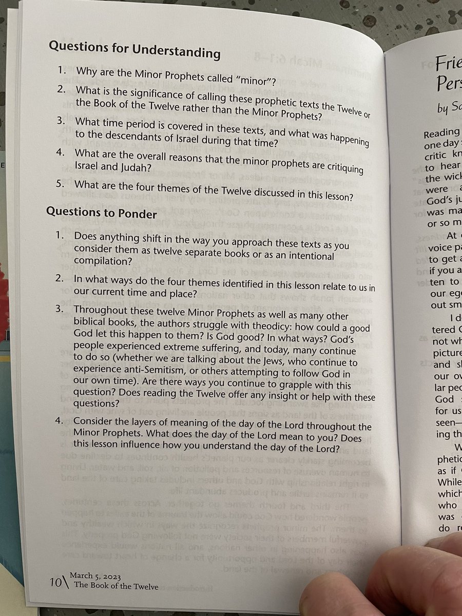 <a href="/revclsantos/">Rev. Caio Lucas Santos</a> <a href="/kevinmyoung/">Dr. Kevin M. Young</a> I attend Friendly Bible Study on Wednesdays.  We use <a href="/barclaypress/">Barclay Press</a> here is a sample if your interested in using the same material.