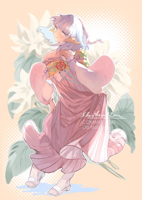 commission @/ffxivko  thank you for having me #ffxiv 