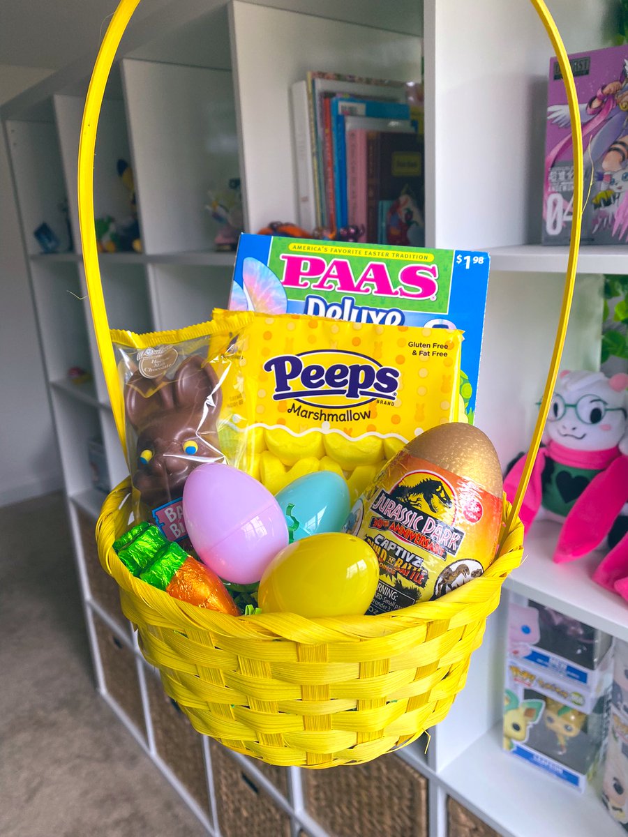 TOPH「トフ」 on Twitter "Did I put together an Easter basket for my nephew