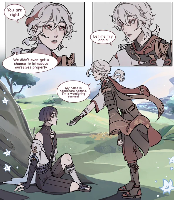 Part 4/?🍃
What if I let you stay? 
 #kazuscara 