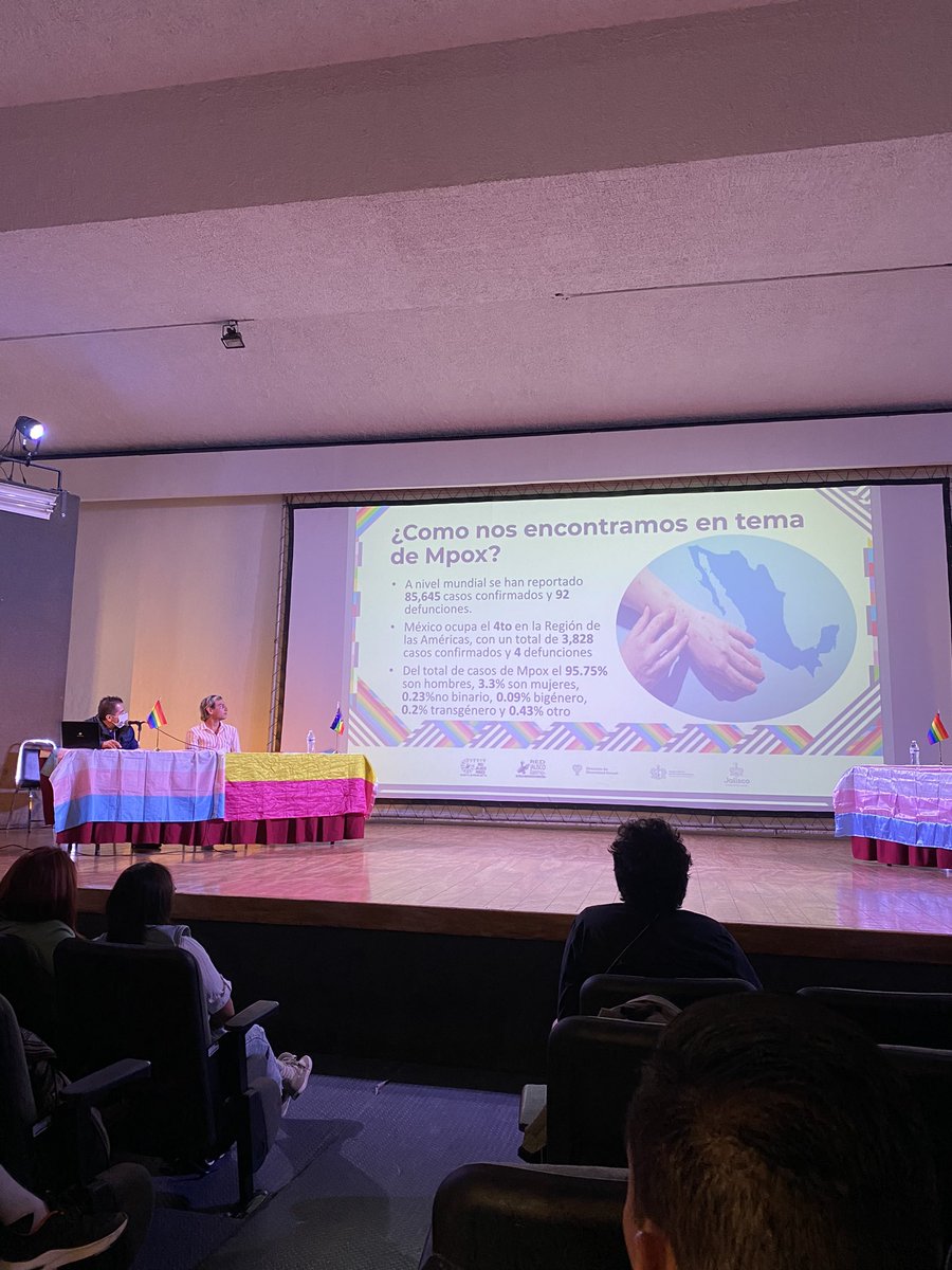 ¿Cómo nos encontramos en tema de VIH y Mpox en México? 

<a href="/andtrelun/">Andrés Treviño</a> <a href="/drfelipeanzures/">Dr. Felipe Anzures</a> <a href="/PridesRed/">Red Jalisco Prides</a> <a href="/RLgbtttiq/">Red Jalisco Lgbtttiq+</a> 
#CongresoEstatalLgbttiqJalisco