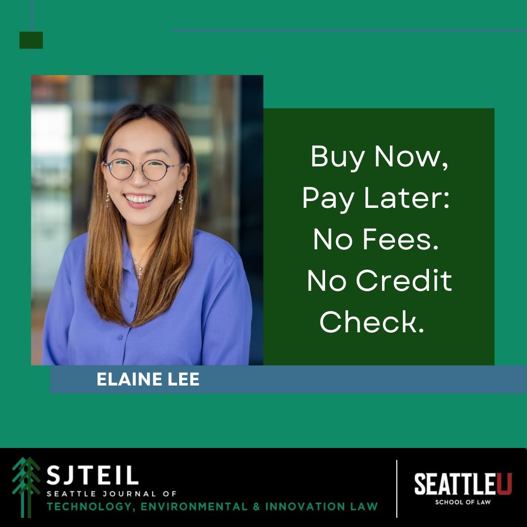 SU Journal of Tech, Environment, & Innovation Law tweet media