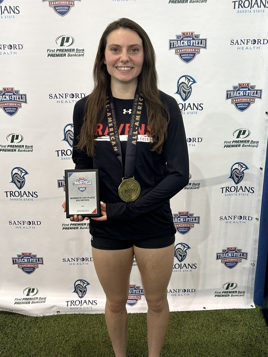 Alison Ambuul places 5th in the women's 600m with a time if 1:34.97!!

<a href="/ravenathletics/">Raven Athletics</a> 

#AllAmericanStatus

Go Ravens!!!