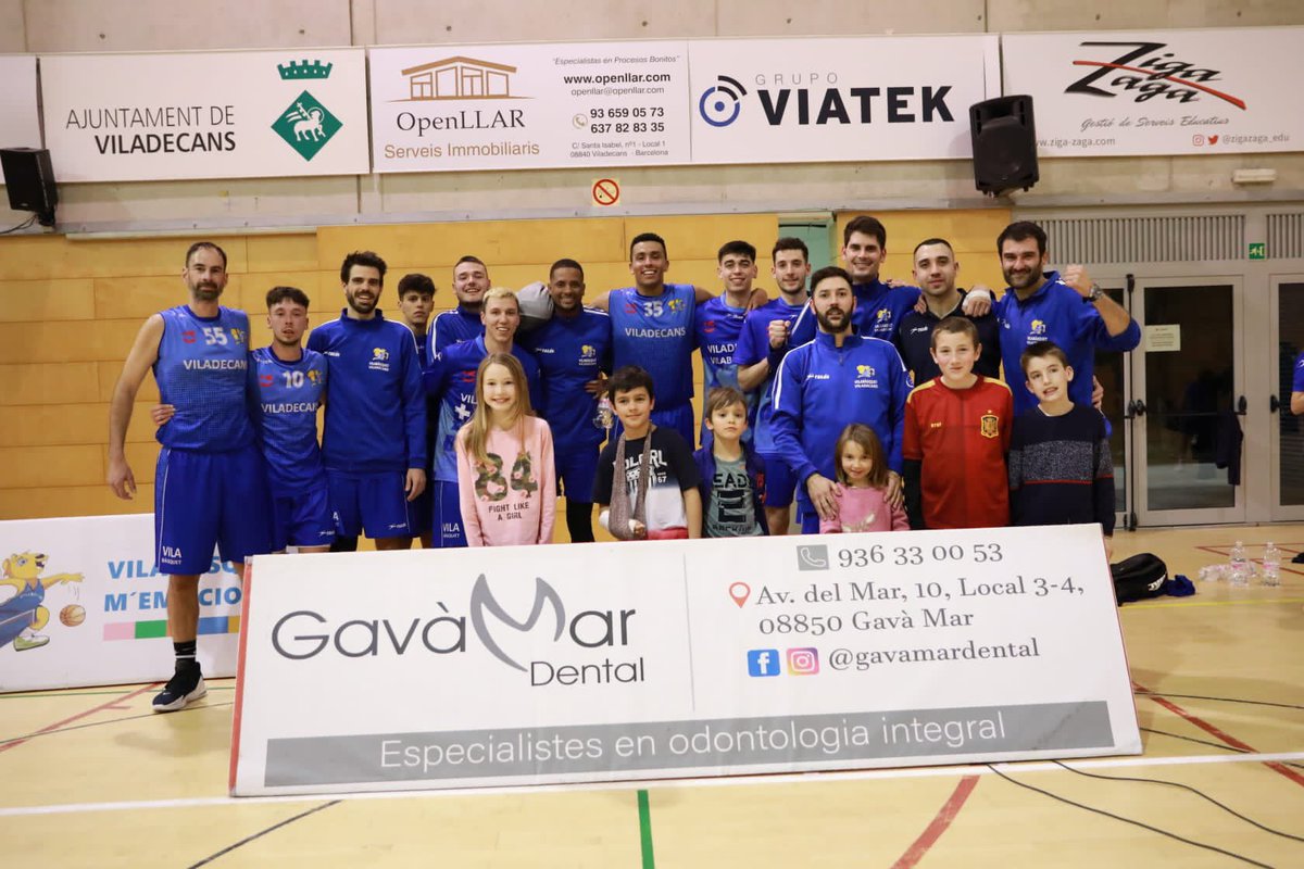 Vilabàsquet Viladecans (@vilabasquetvila) on Twitter photo Senior Tercera Catalana
Vilabàsquet Viladecans Blau 64
<a href="/basquetpalleja/">Bàsquet Pallejà</a> B 42
Senior Primera Femenina
<a href="/NBOlesa/">Nou Bàsquet Olesa</a> 68
Openllar Vilabàsquet Viladecans BF 58
<a href="/ViladecansTweet/">AjuntamentViladecans</a> <a href="/FCBQ/">FCBQ</a> <a href="/OpenllarCarmen/">OpenLLAR-Carmen</a> Senior Tercera Catalana
Vilabàsquet Viladecans Blau 64
<a href="/basquetpalleja/">Bàsquet Pallejà</a> B 42
Senior Primera Femenina
<a href="/NBOlesa/">Nou Bàsquet Olesa</a> 68
Openllar Vilabàsquet Viladecans BF 58
<a href="/ViladecansTweet/">AjuntamentViladecans</a> <a href="/FCBQ/">FCBQ</a> <a href="/OpenllarCarmen/">OpenLLAR-Carmen</a>