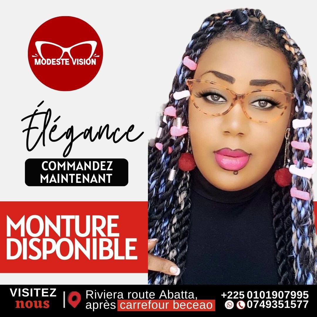 ModesteFlorenc1's tweet image. Nous prenons les #ASSURANCES (#ASCOMA, #MCI, #MUGEFCI_IVOIRSANTE , #MADGI
 ,#GRAS_SAVOYE) 
☎️+2250749351577 WHATSAPP/0101907995
#modestevision #promotion #ouvert 👓