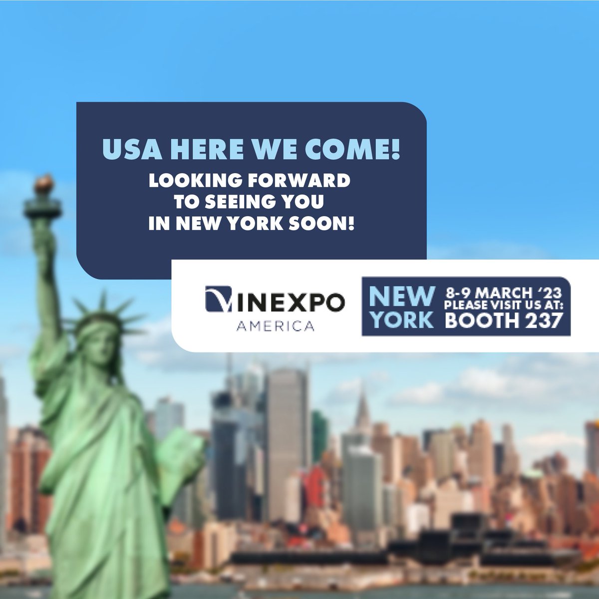Shoes are polished, suitcase is packed, off to a road trip 🛫 . First the West coast, then the East coast, hope to see many of  you @Vinexpo_Drinks in NYC. It is about time to make the US fall in ❤️ with S❤️nian wine #Slovenia